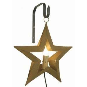  Hanging Star Lamp ~ Mustard~country Decor
