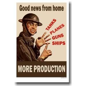  Good News From Home   More Production   Vintage Reprint 