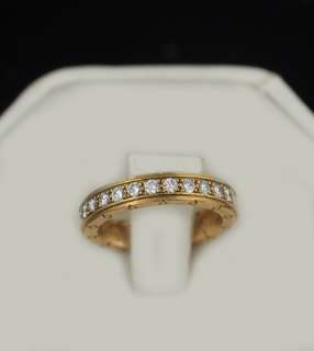 Beautiful Mauboussin Solid 18k Yellow Gold Ring with Diamonds
