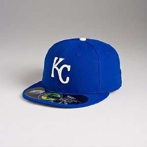  MLB New Era 5950 FITTED Kansas City ROYALS 7 3/8 HOME BLUE 