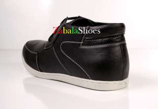 Fashion Delli Aldo Mens Chukka Boots Casual Shoes Black Size 7.5 