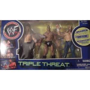   Threat Box Set the Rock ,Triple H and Chris Jericho Toys & Games