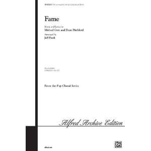 Fame Choral Octavo Choir Music and lyrics by Michael Gore and Dean 