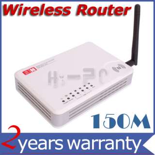 WiFi 802.11b/g/n Wireless LAN Broadband Router 150M  