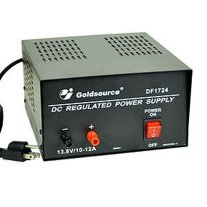   DF1724 DC Regulated 12 / 13.8V 13.8 V Linear Power Supply 10 Amp NEW