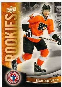 2011 12 National Hockey day ROOKIE #5 Sean Couturier  