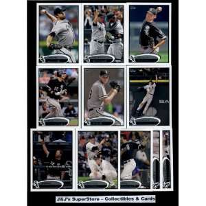  2012 Topps Chicago White Sox Team Set In Storage Album 