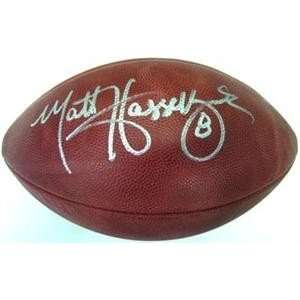Matt Hasselbeck Autographed Ball   Autographed Footballs