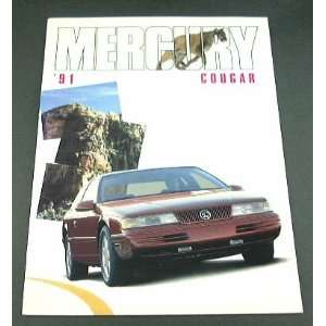  1991 91 Mercury COUGAR BROCHURE LS XR7: Everything Else