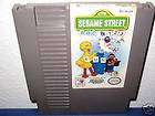 SESAME STREET ABC & 123   Original Nintendo Nes game