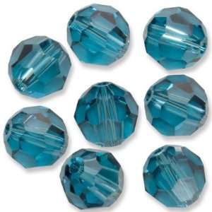  Swarovski Crystal Round 5000 8mm INDICOLITE Beads (8 