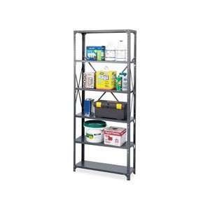  Safco Products 6250 36 by 12 Industrial 6 Shelf Pack, Gray 