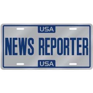  New  Usa News Reporter  License Plate Occupations: Home 