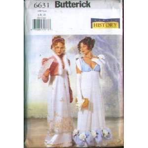  Butterick 6631   Edwardian Misses Costume   Sizes 6 8 10 