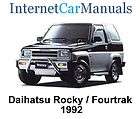   Rocky / Fourtrak Workshop / Service / Repair manual 1328 pages CD
