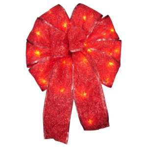  Trim a Home 9 36l LED Ribbon Bow   Red: Everything Else