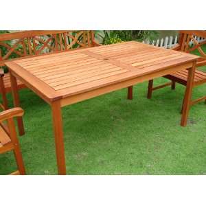  Balthazar Outdoor Dining Table: Patio, Lawn & Garden