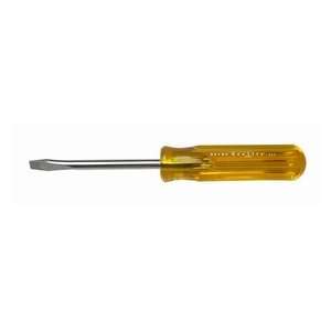 Xcelite® R5164   5/16 X 4 Regular Round Blade Screwdriver, Amber 