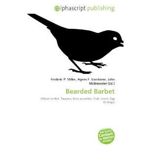  Bearded Barbet (9786133944169) Books