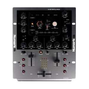  Numark X6 DJ Mixer with Effects (Standard) Musical 
