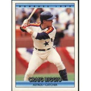  1992 Donruss #75 Craig Biggio   Houston Astros [Misc 