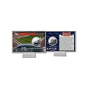  Invesco Field at Mile High Stadium Silver Coin Card 
