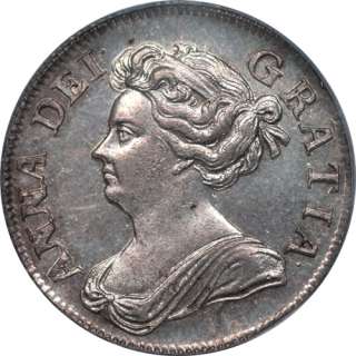 Great Britain 1708 Anne Shilling PCGS MS 63 Third Bust  
