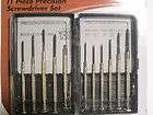 11 Pcs. Minature Phillips, Regular(Slotted) Screwdriver, Punch, & Awl 