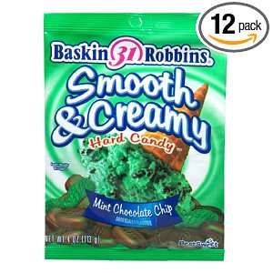 Baskin Robbins Candy Mint Chocolate Chip, 4 Ounce Packages (Pack of 12 