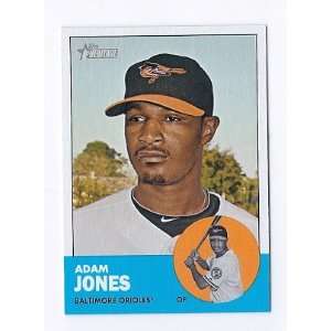 2012 Topps Heritage #319 Adam Jones Baltimore Orioles:  