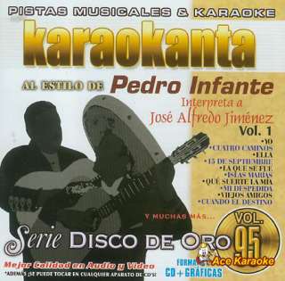 Karaokanta Kar 1795   Disco de oro   Interpreta Jose Alfredo 1 