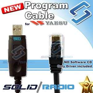USB Programming Cable for Yaesu FT 1802 FT 1807 FT 2800  