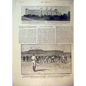  1897 Excelsior Hotel Regina Hockey Sport War Canea