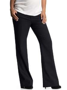   Maternity Black Modern Boot Cut Pants 18 Long Tall 18L XXL NWT  