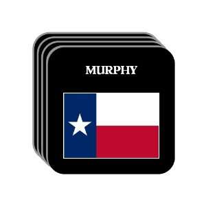  US State Flag   MURPHY, Texas (TX) Set of 4 Mini Mousepad 