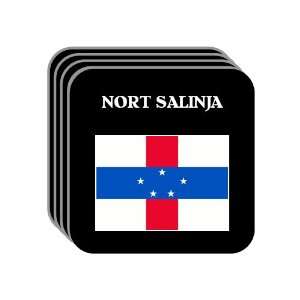 Netherlands Antilles   NORT SALINJA Set of 4 Mini Mousepad Coasters