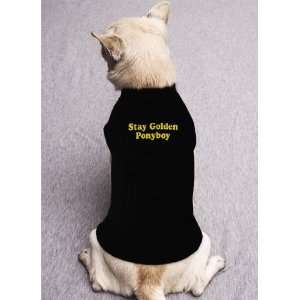   boy the outsiders movie film funny DOG SHIRT SIZE M: Kitchen & Dining