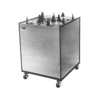  Apw Wyott 6.5 Lowerator Enclosed Mobile Plate Dispenser 