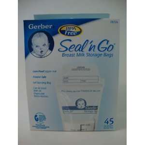 NUK Seal `n Go Breast Milk Storage Bags & Disposable Bottle Liners 45 