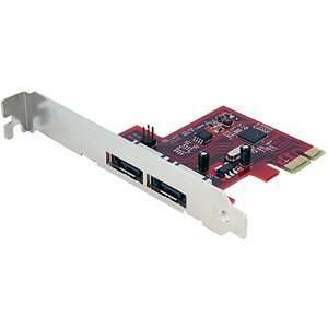 Port SATA 6 Gbps PCIe eSATA Controller Card. 2PORT SATA REVISION 