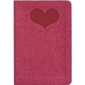   Crackle Heart Writing Journal, Lined pages, 6x8 Office Products