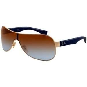  Ray Ban Sunglasses RB3471 / Frame: Gold Lens: Brown Gradient 