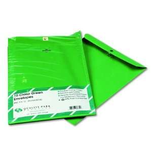  Qualilty Park Fashion Color Clasp 28lb Envelope, 9 x 12 