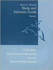   Solutions Guide, (0618223096), R. Larson, Textbooks   