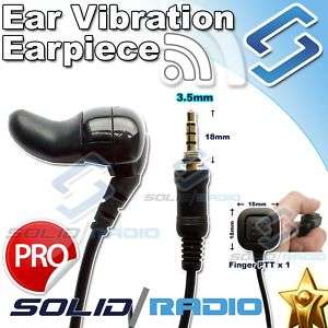 Earbone Vibration earpiece mic for Yaesu VX 6R VX 7R  