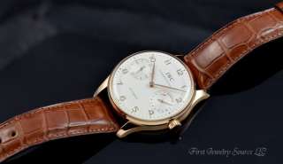   DAYS RESERVE AUTOMATIC LIMITED 18K ROSE GOLD WATCH 5000 04  