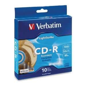    NEW Verbatim DataLifePlus LightScribe   95115