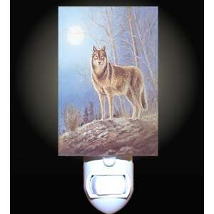 Mountain Wolf Decorative Night Light