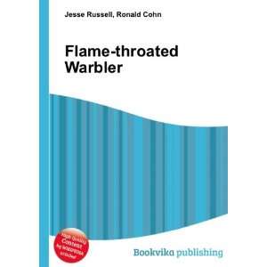  Flame throated Warbler Ronald Cohn Jesse Russell Books