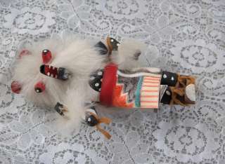 Up for sale are 4 wonderful vintage hand carved small Kachina dolls 